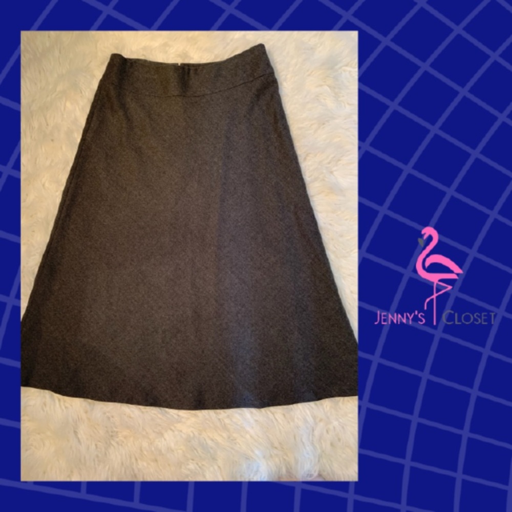 Talbots, Size 6, Gray Wool Skirt